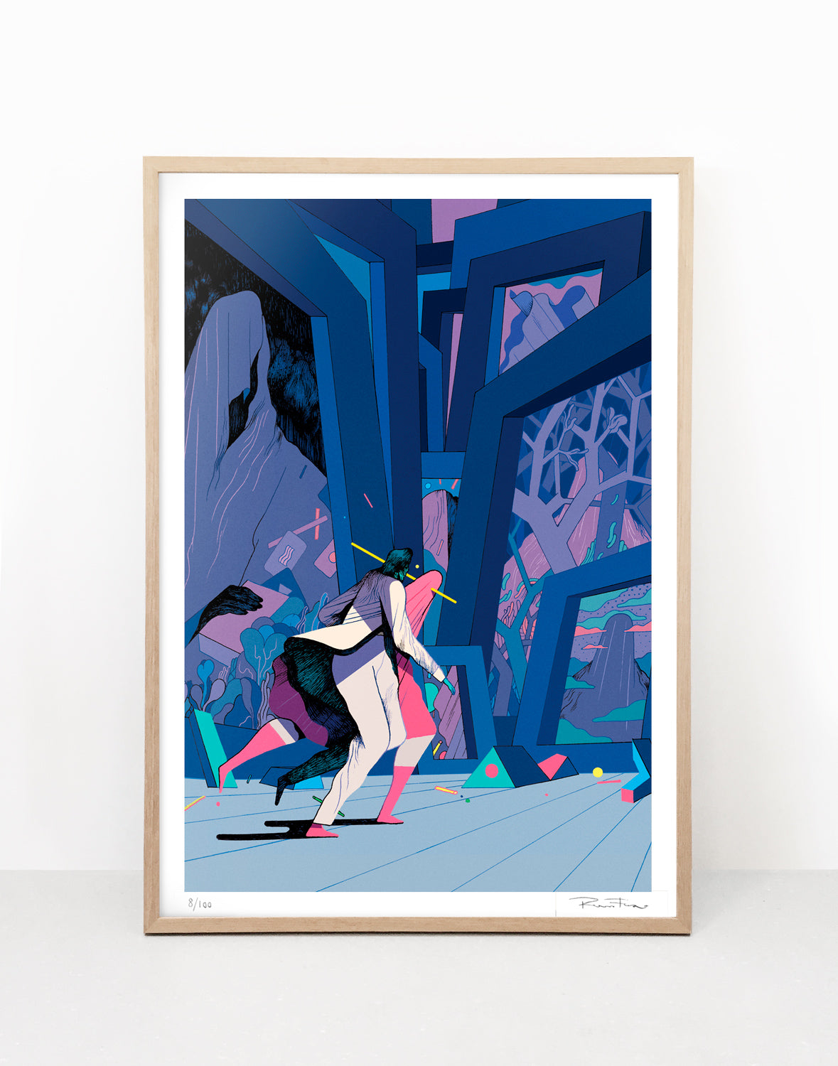 The Slow Escape  - Art print