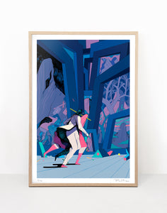 The Slow Escape  - Art print