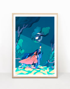 The Slow Escape II - Art print
