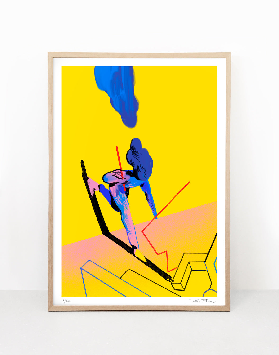 The Rave - Art print